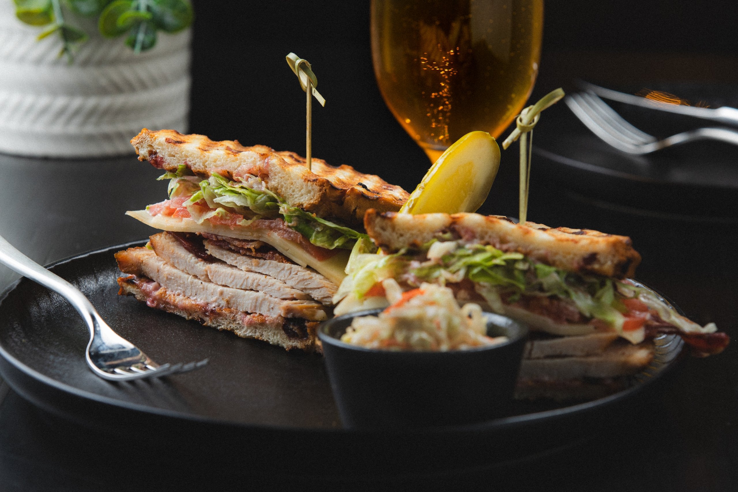 portobello smokehouse dinner at fairmont chateau whistler