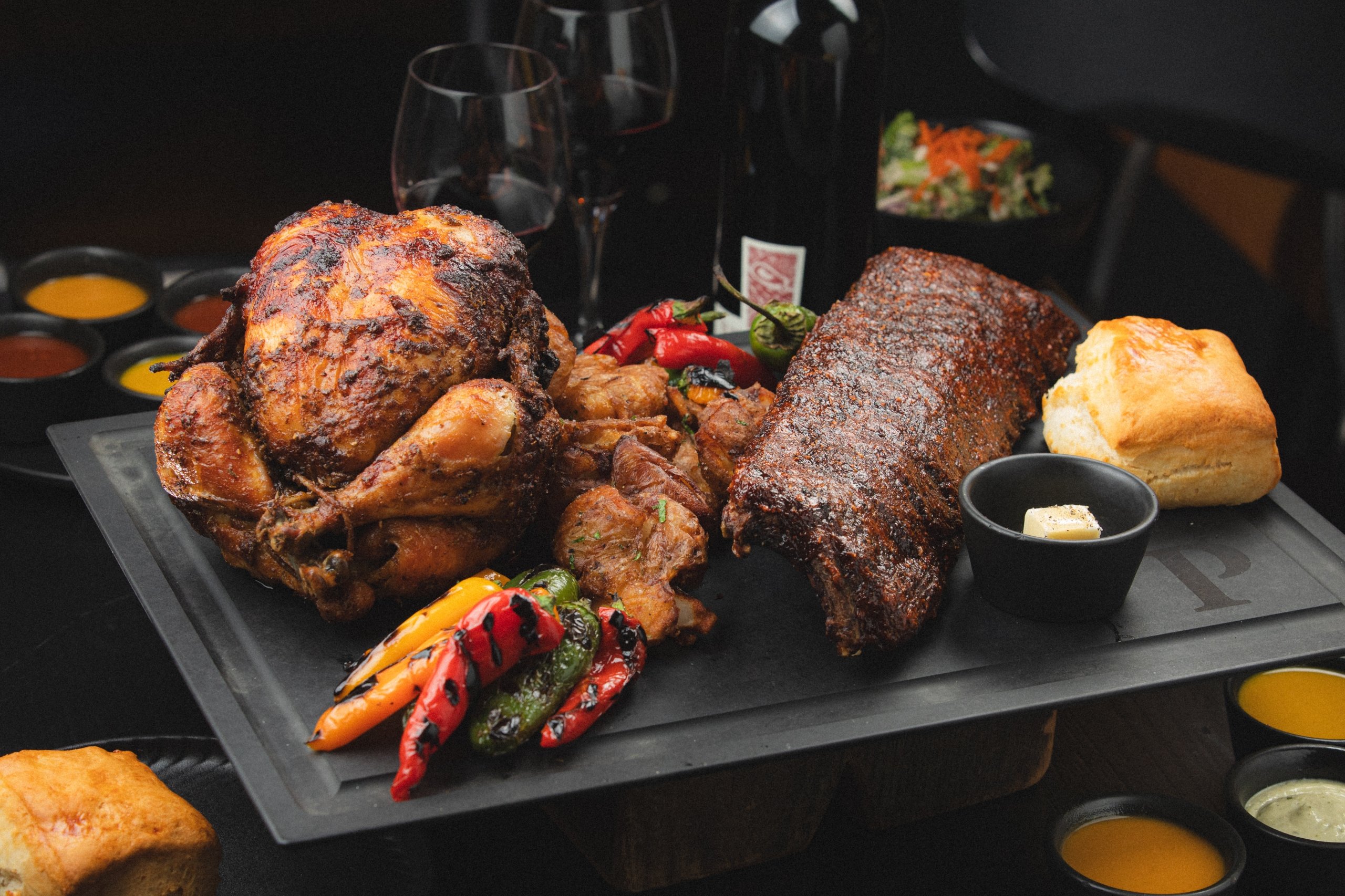 portobello smokehouse dinner at fairmont chateau whistler