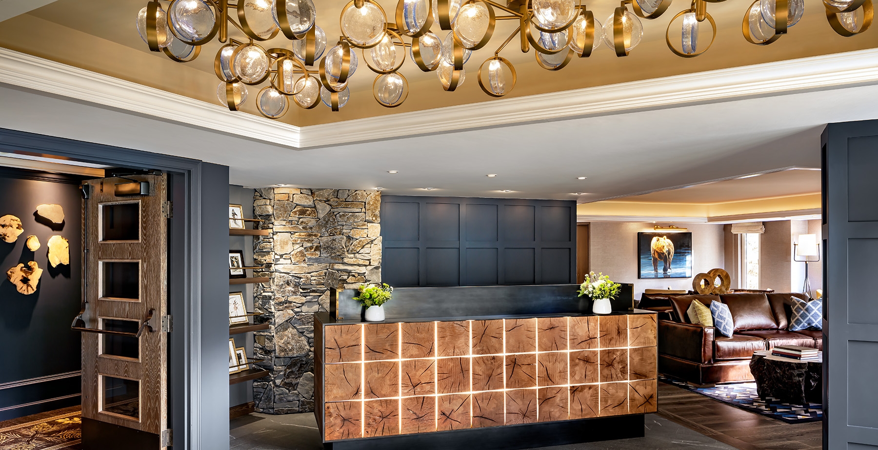 Fairmont Gold Reception Desk and Lobby