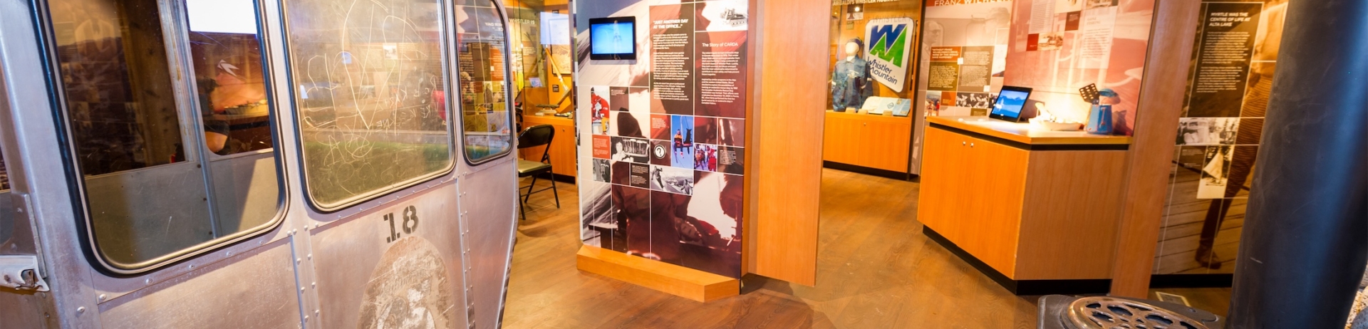 exhibit of the whistler museum