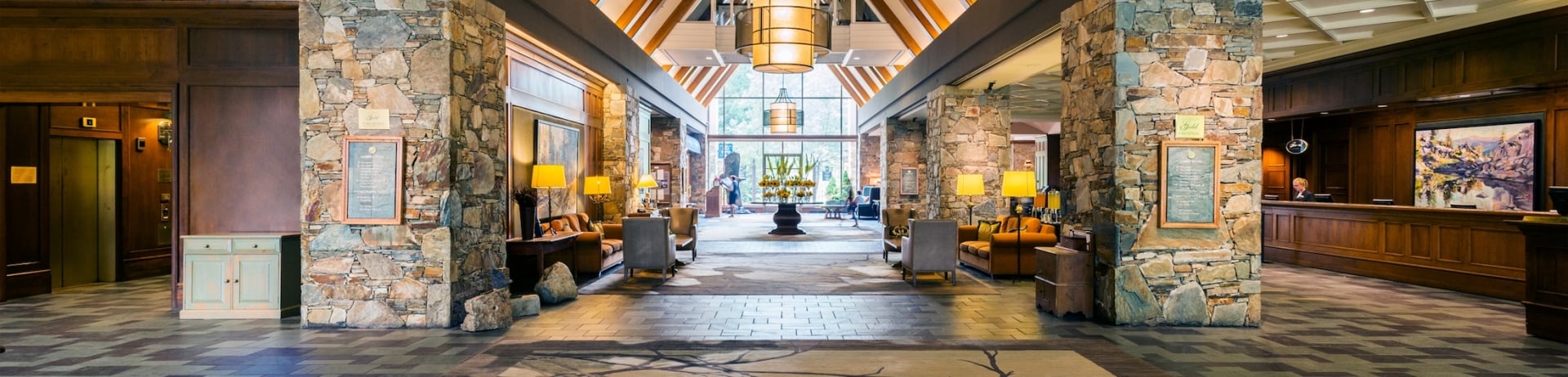 property entrance with large ceilings