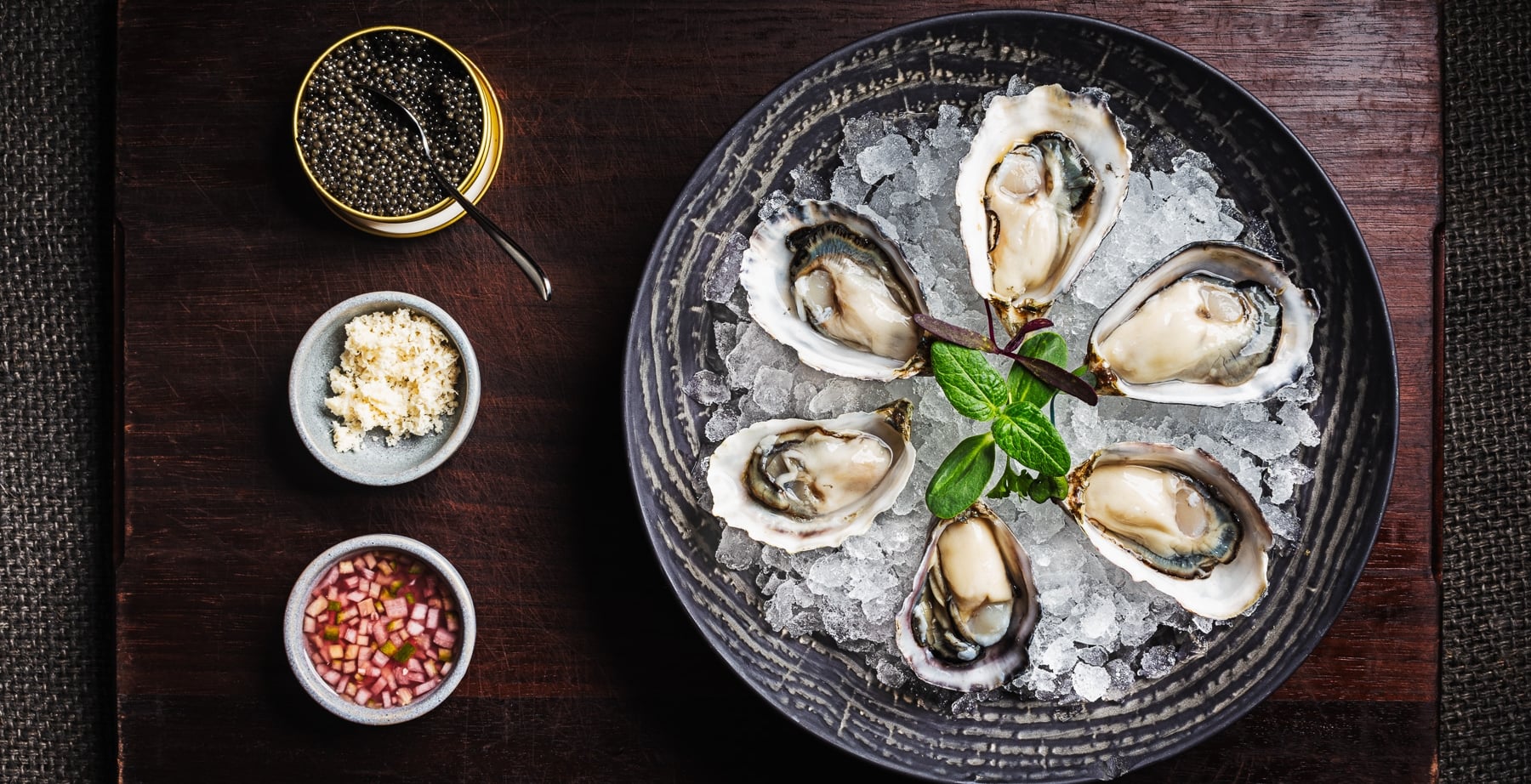 wildflower grill restaurant oysters at fairmont chateau whistler