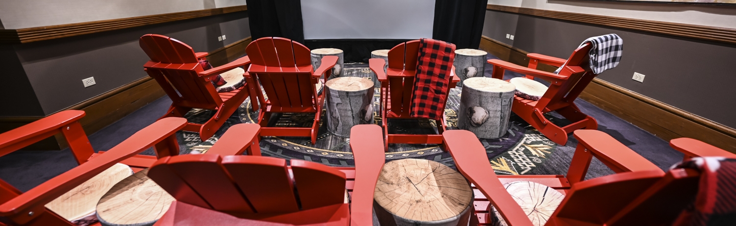 Fairmont Whistler Festive Movie Lounge