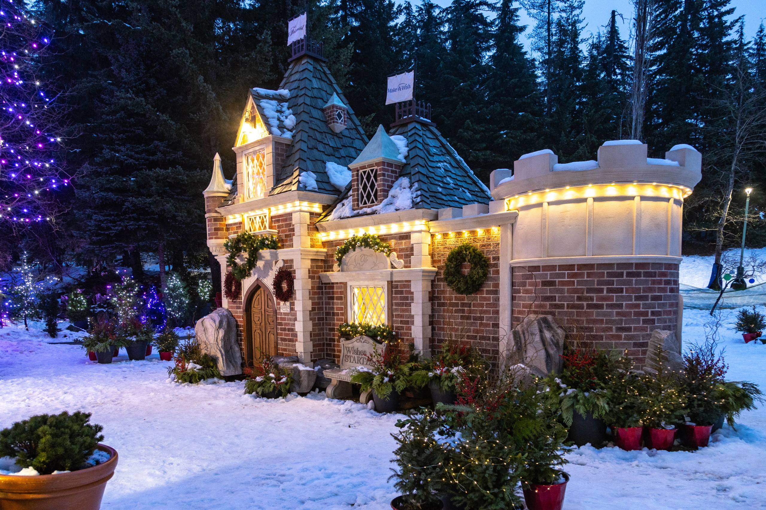 Make a Wish Playhouse at Fairmont Chateau Whistler