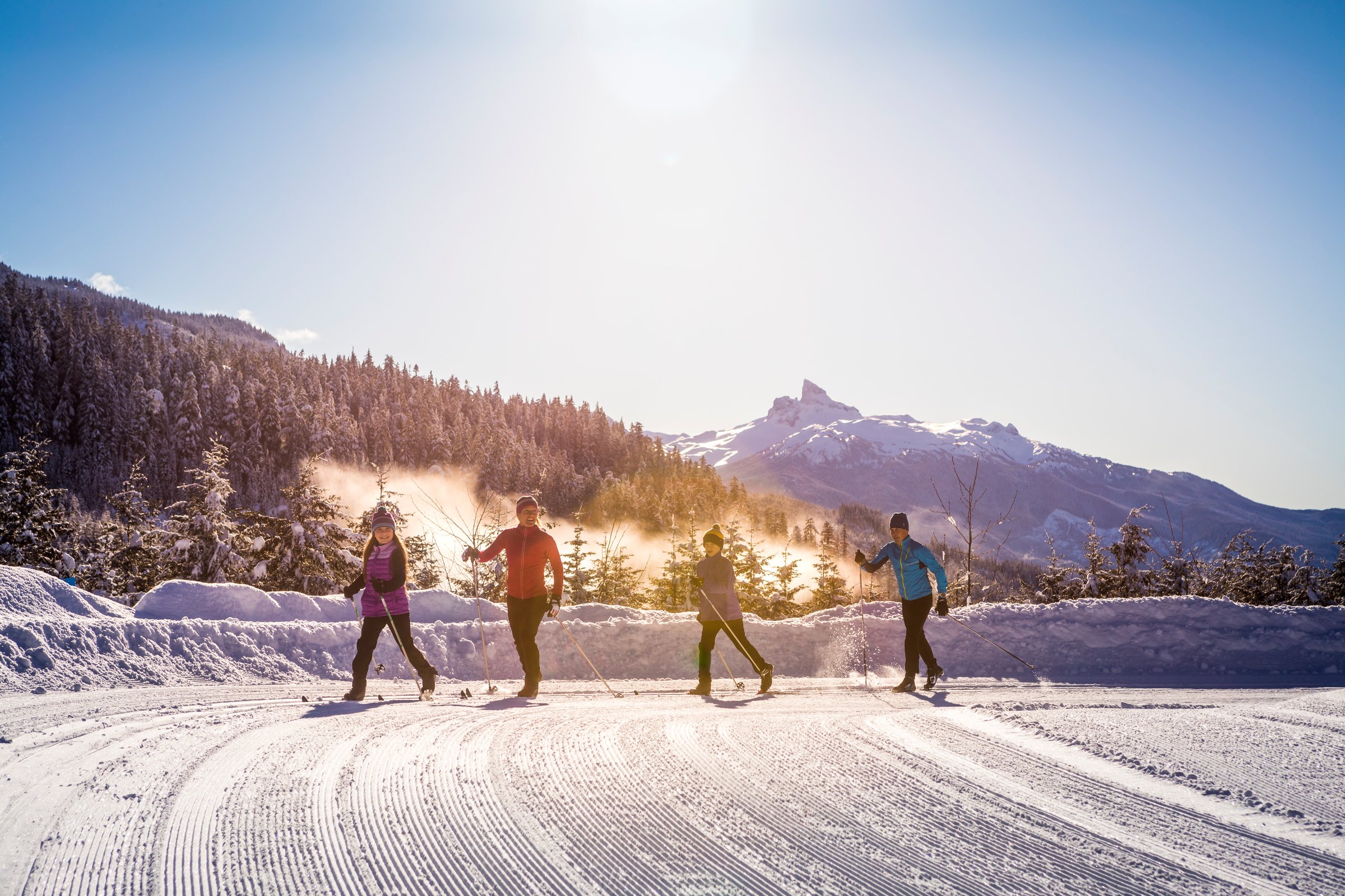 cross country skiing xc whistler olympic park