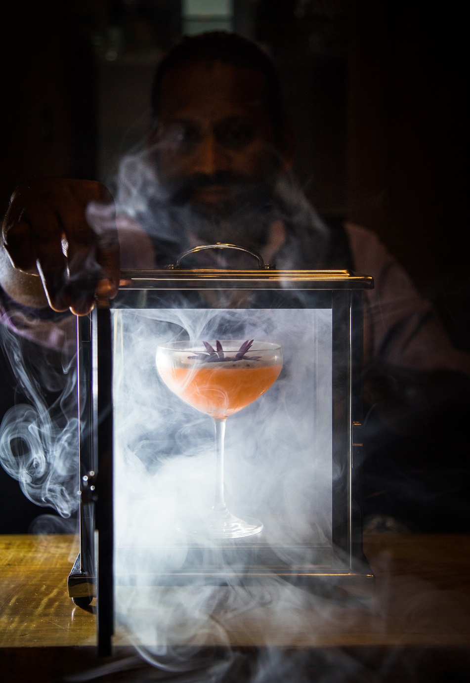 smokey cocktail at the mallard lounge