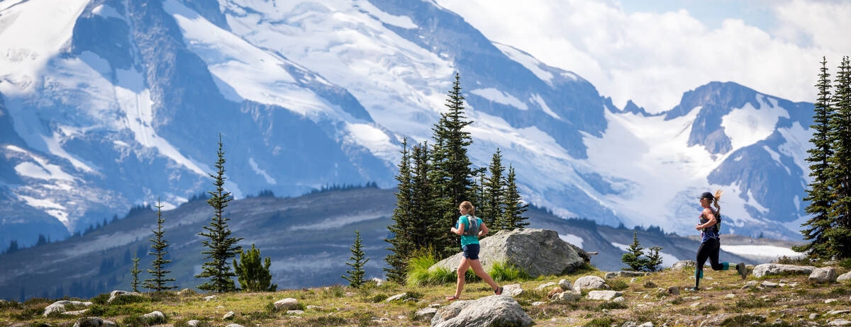 trail running in whistler
