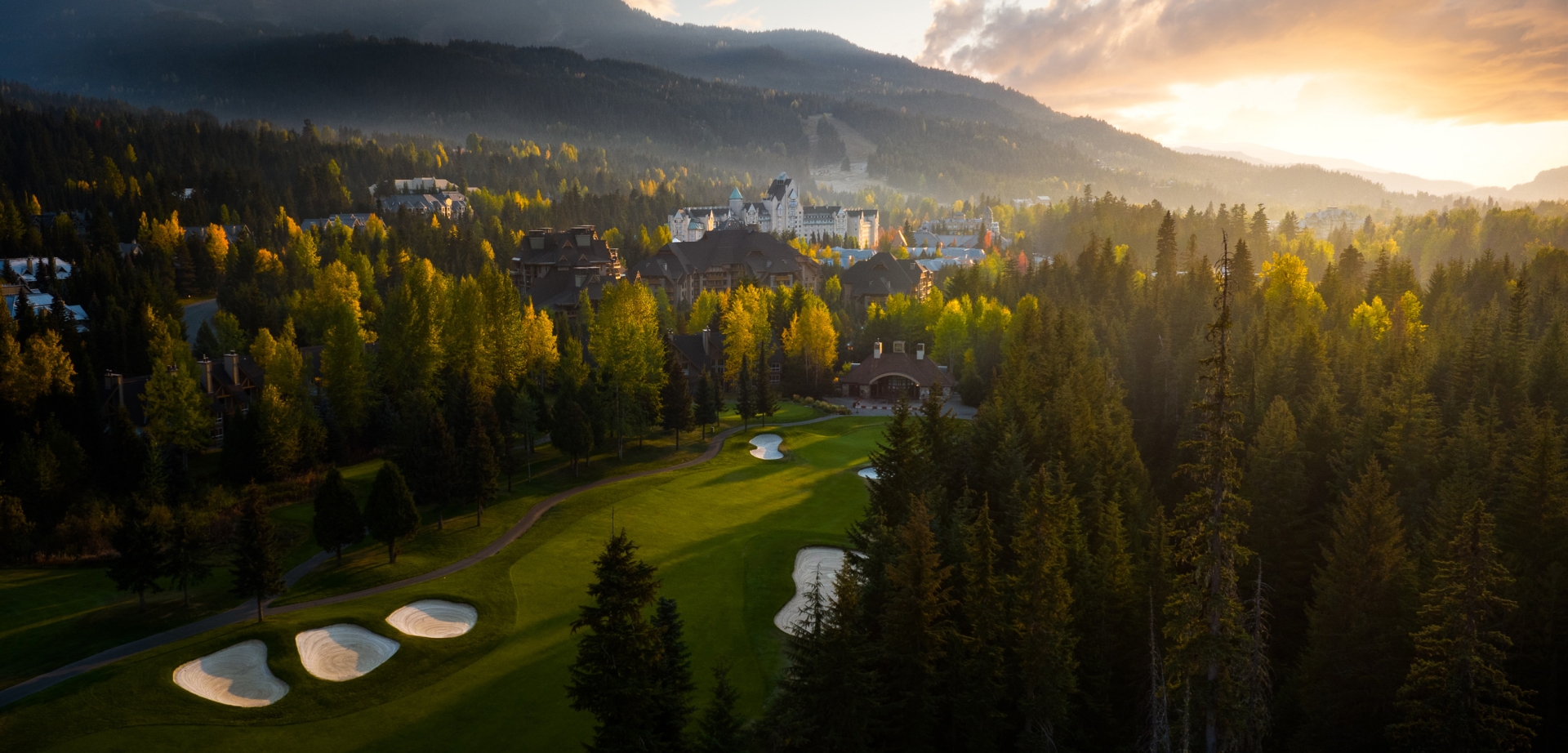 Fairmont Chateau Whistler with Fairmont Chateau Whistler Golf Course