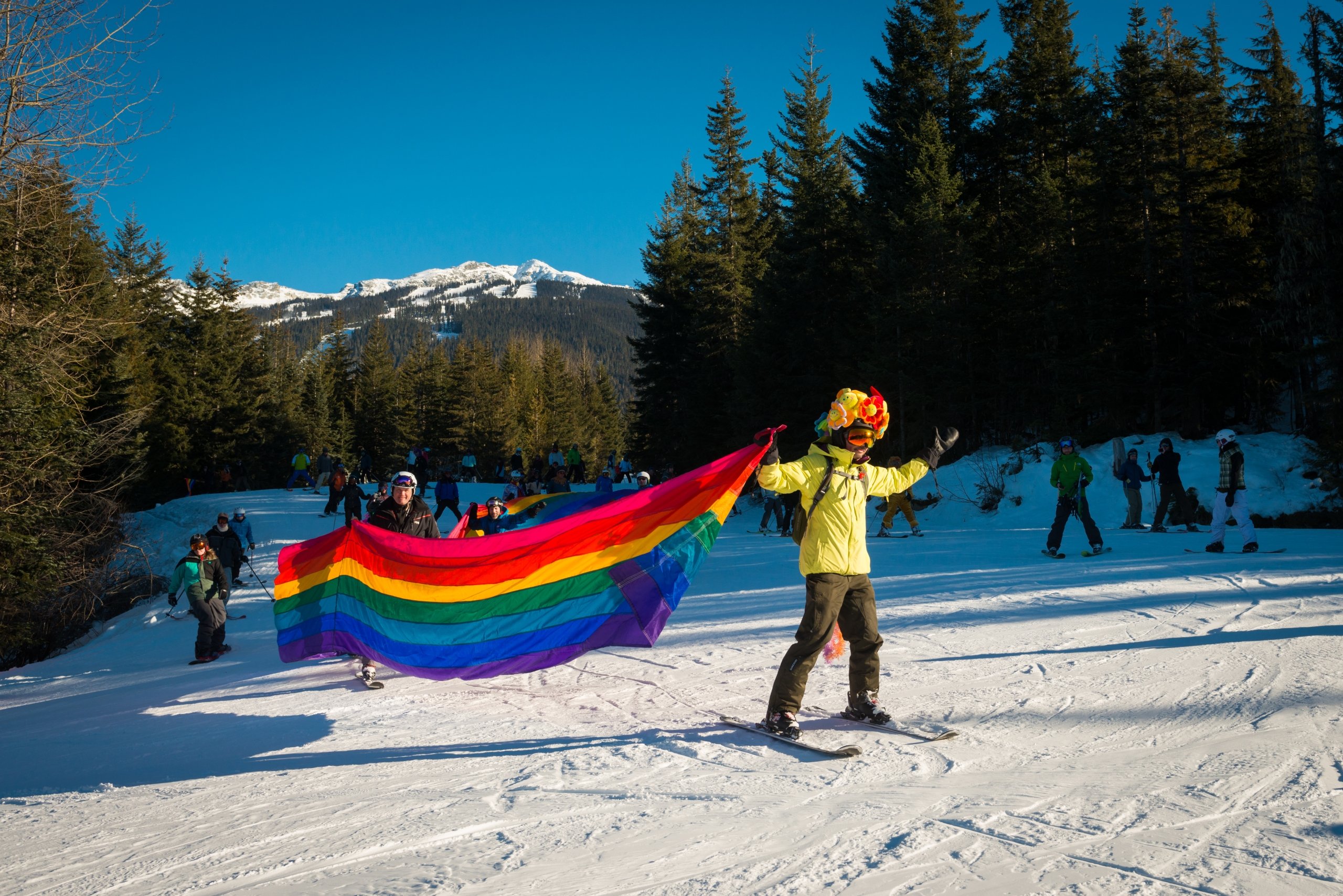 Winter Pride and Ski Festival Ski Out