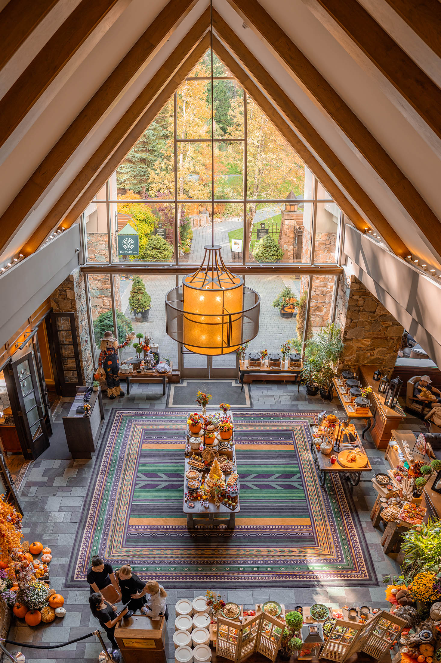 thanksgiving harvest brunch at the wildflower restaurant fairmont chateau whistler