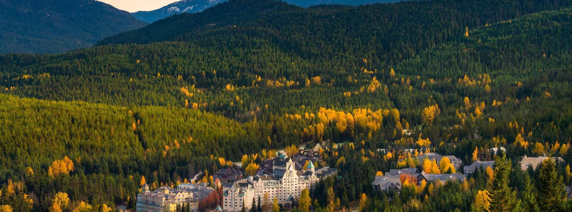 Fairmont Chateau Whistler Fall Exterior