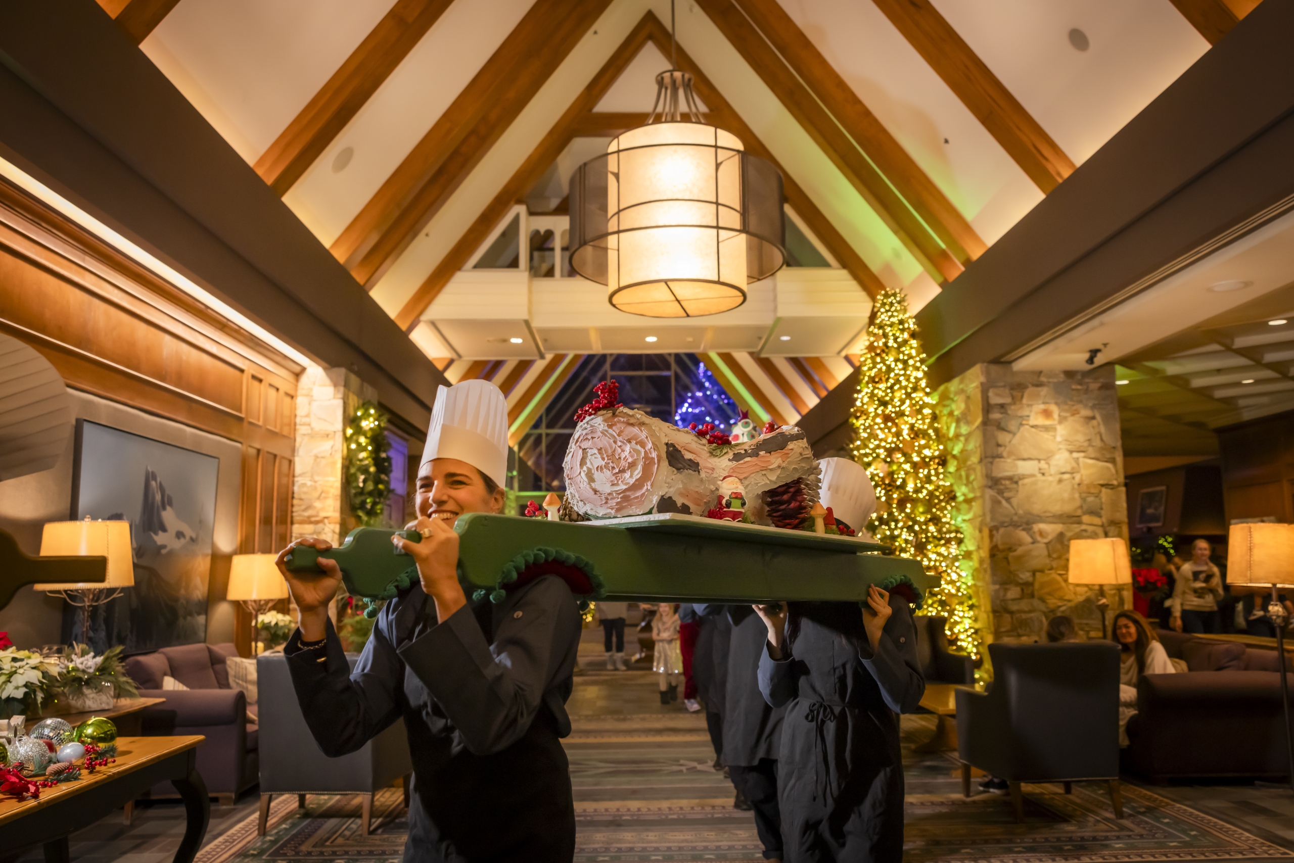 chefs parade at fairmont chateau whistler