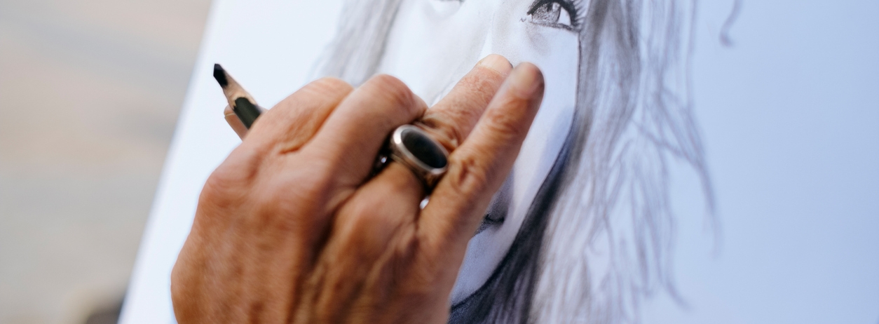 caricature festive event at fairmont chateau whistler