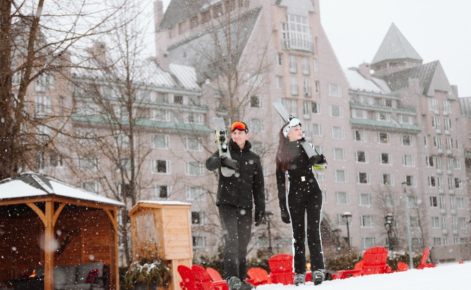 ski valet at fairmont chateau whistler