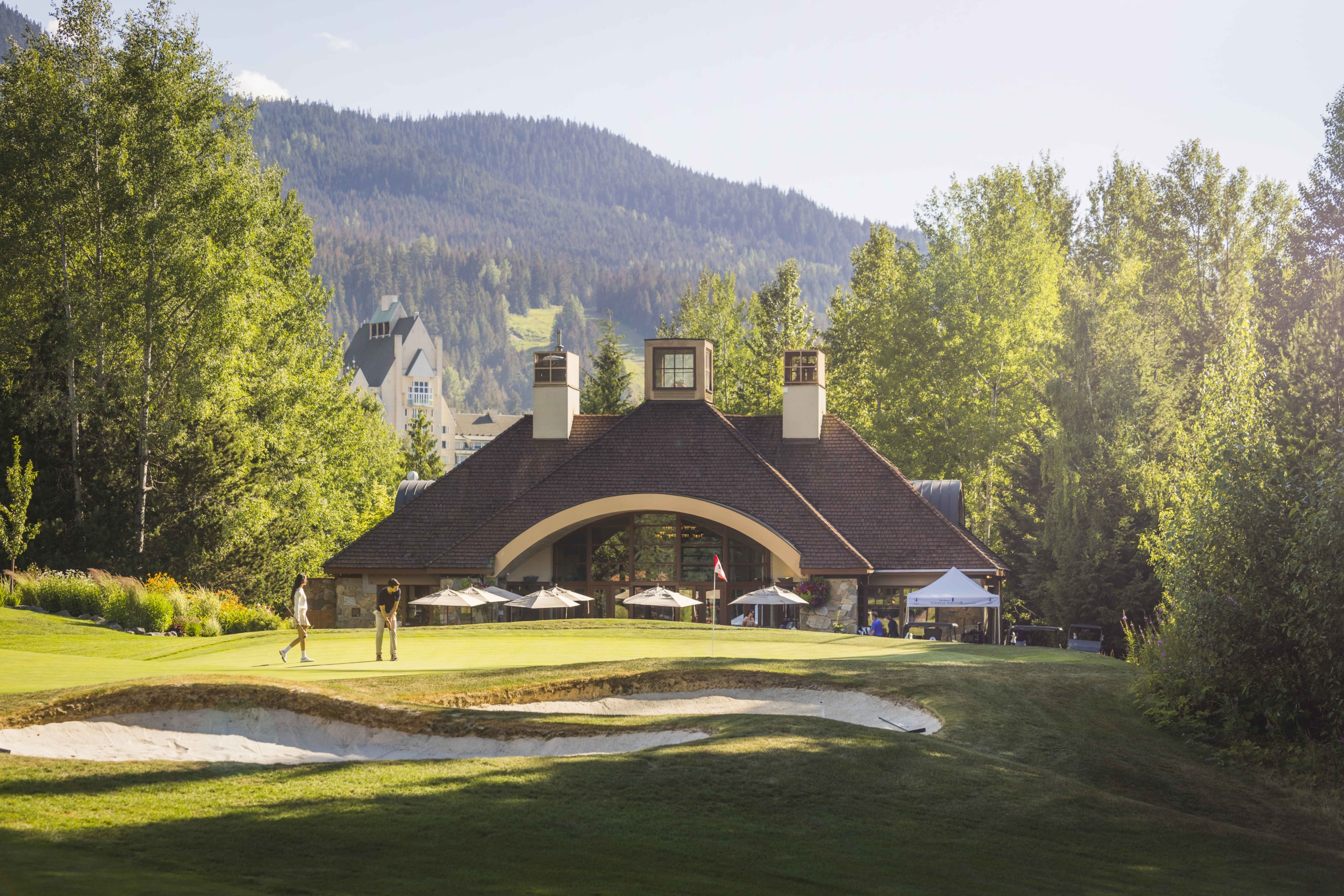 Mountain golf at Fairmont Chateau Whistler Golf Course