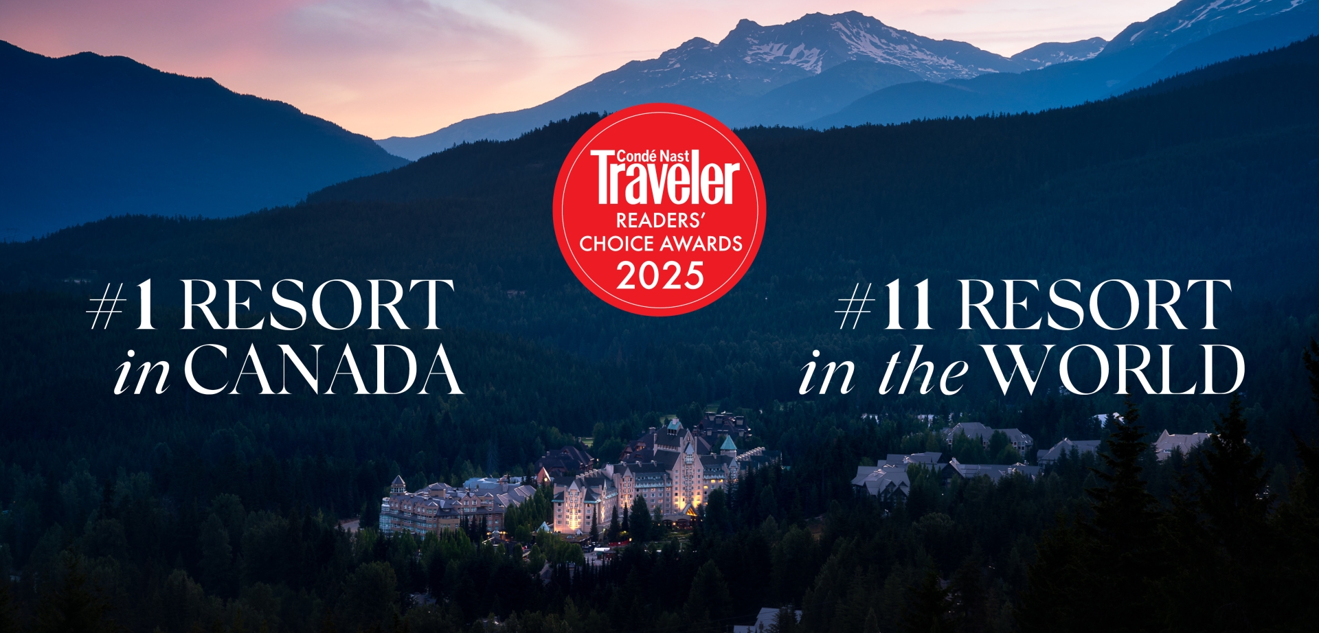 fairmont chateau whistler best resort in canada conde nast traveler